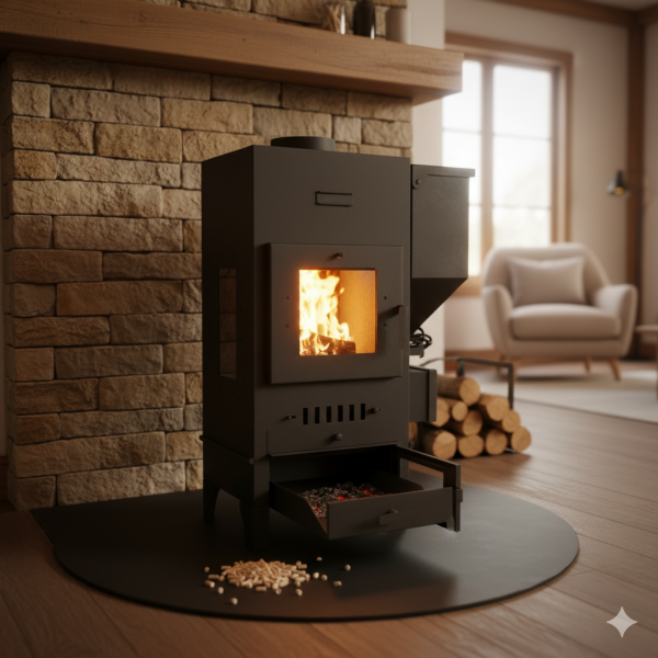 Kuzinesiz Pellet Sobası